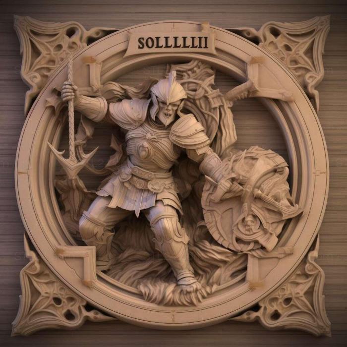 Games (Soulcalibur IV 2, GAMES_16218) 3D models for cnc